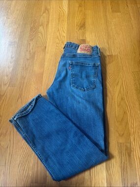 Levi's Men's Medium Blue Straight-Leg Jeans